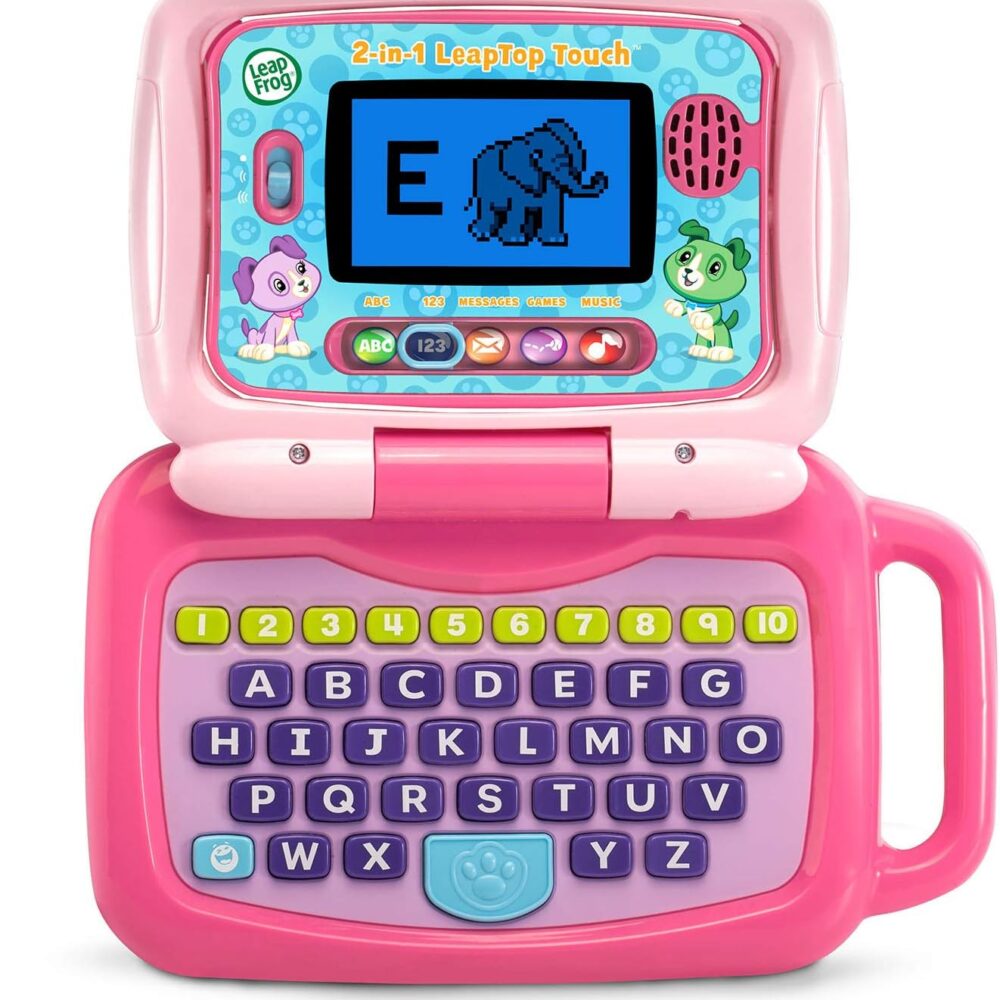 LeapFrog 2-in-1 LeapTop Touch, Pink